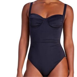 Kate Spade Black One Piece Swimsuit NWT